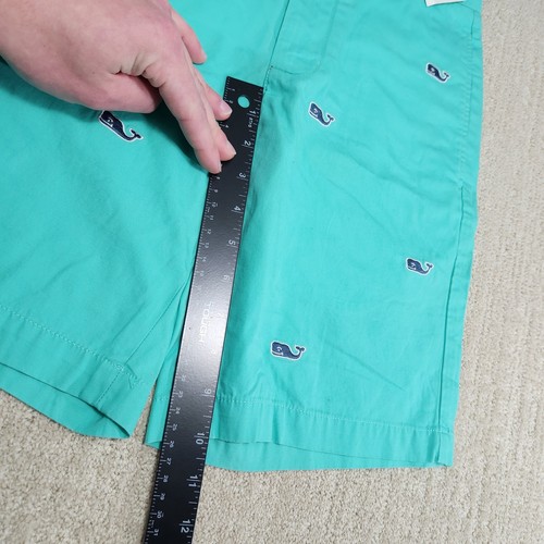 NEW Vineyard Vines Shorts Men 28 "9 Classic Fit Club Chino Embroidered AOP Golf - Picture 4 of 8