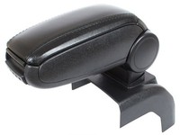 Ford Focus Mk2 04-11 Armlehne Schwarz Eco-Leder + Montageset