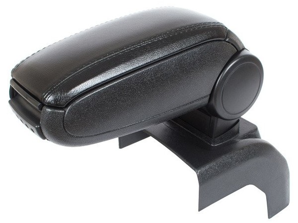 Ford Focus Mk2 04-11 Armlehne Schwarz Eco-Leder + Montageset-image