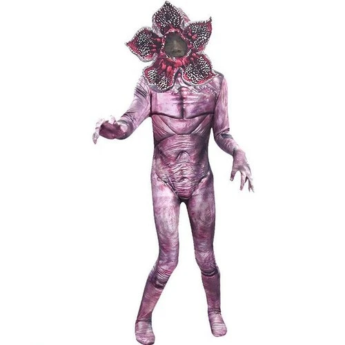 Halloween Kids Stranger Things Demogorgon Monster Cosplay Jumpsuits Costumes - Picture 12 of 13
