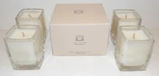 LOVELY NIB SET OF 4 AQUIESSE SANTA BARBARA LUXURY SCENTED 2 OZ VOTIVE CANDLES