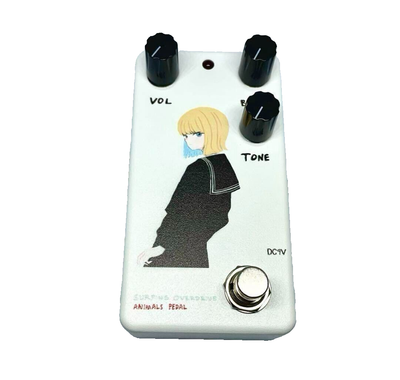 Animals Pedal Surfing Bear Overdrive Custom Illustrated 002 Black