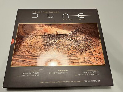 The Art and Soul of Dune Part Two Hardcover Tanya Lapointe Stefanie Broos NEW
