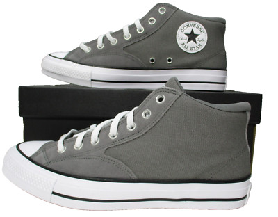 Converse CTAS Malden Street Sharkskin Gray Mid Shoes Mens Sz 10