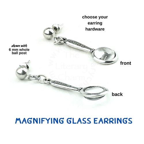 LUPA Pendientes Espía Investigación Tinkerer Joyería UPICK Hardware eBay