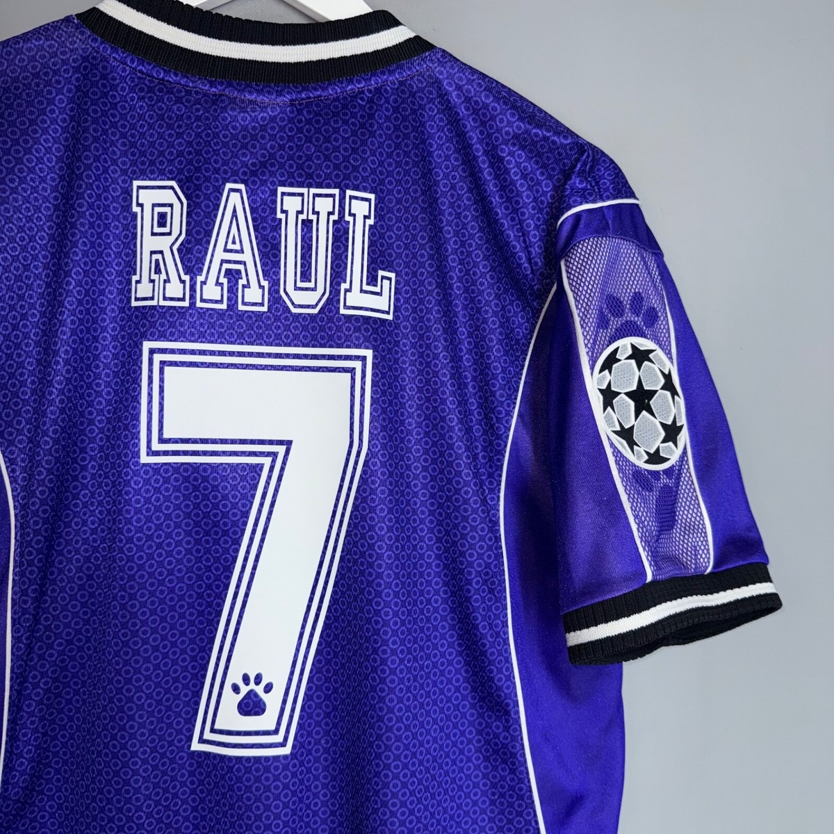 REAL MADRID 1997/1998 AWAY FOOTBALL SOOCER SHIRT JERSEY KELME SIZE