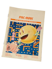 C016943-46 Rev 1 Vintage ATARI GAME PROGRAM INSTRUCTIONS PAC-MAN RARE 