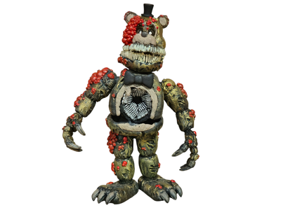 TOY FIGURE MEXICAN FREDDY GOLDEN FIVE NIGHTS AT FREDDY'S TWISTED