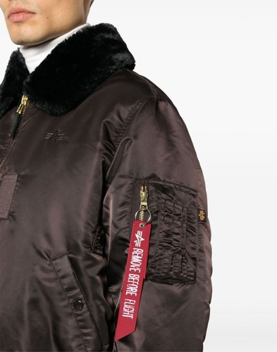 CHAQUETA BOMBARDERO AVIADOR ALPHA INDUSTRIES B-15 CHAQUETA HOMBRE 100107696 - Imagen 5 de 5