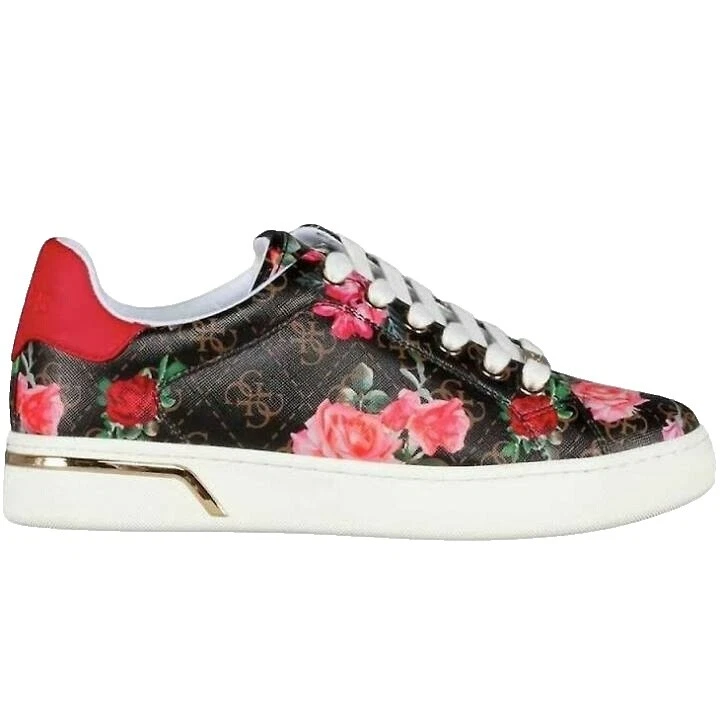 Zapatos Florales Marrón para Mujeres