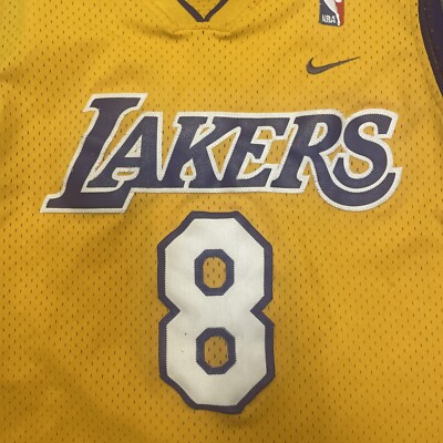 Lakers Kobe Bryant 8番　ユニフォーム　L Vintage Champion NBA Los Angeles Lakers Kobe Bryant #8