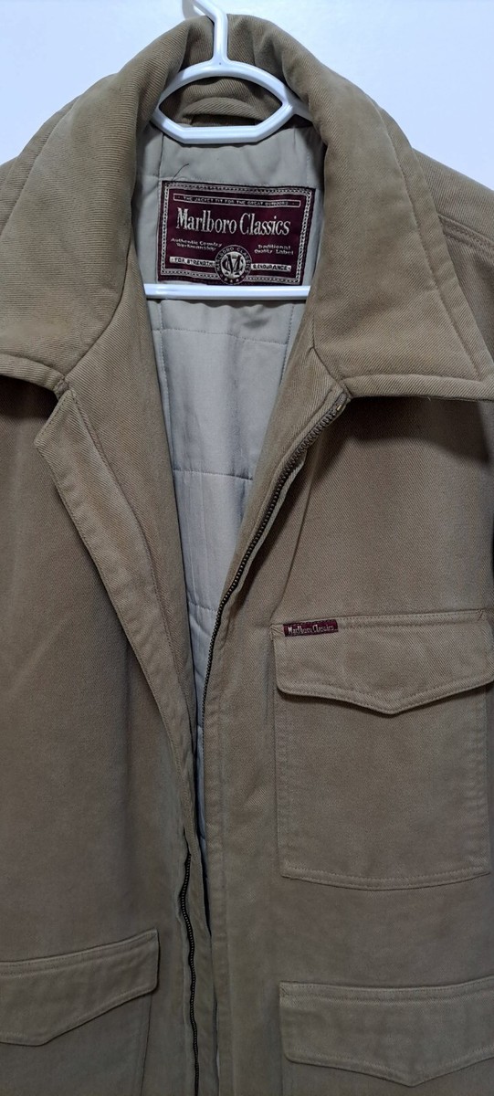 Vintage Marlboro Classics jacket chore coat Size XL Quilted