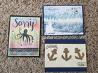 3 Handmade Stampin' Up Cards, Mountain Air, Sailing Home, Sea of Textures — photo 1