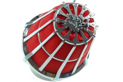 Luftfilter Malossi RED-Filter E5 Rot / Chrom (38mm)