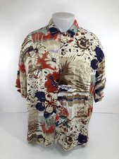 JAMS WORLD - Travel Theme Hawaiian Aloha Mens XL Shirt