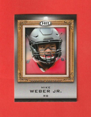 2019 Sage HIT PREMIUM PORTRAIT # PP-06 Mike Weber Jr. OHIO STATE BUCKEYES
