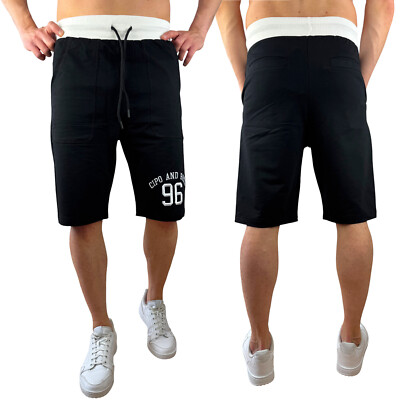 Cipo & Baxx Herren Sommer Shorts Bermuda Kurze Sweat Freizeit Hose S M L XL XXL
