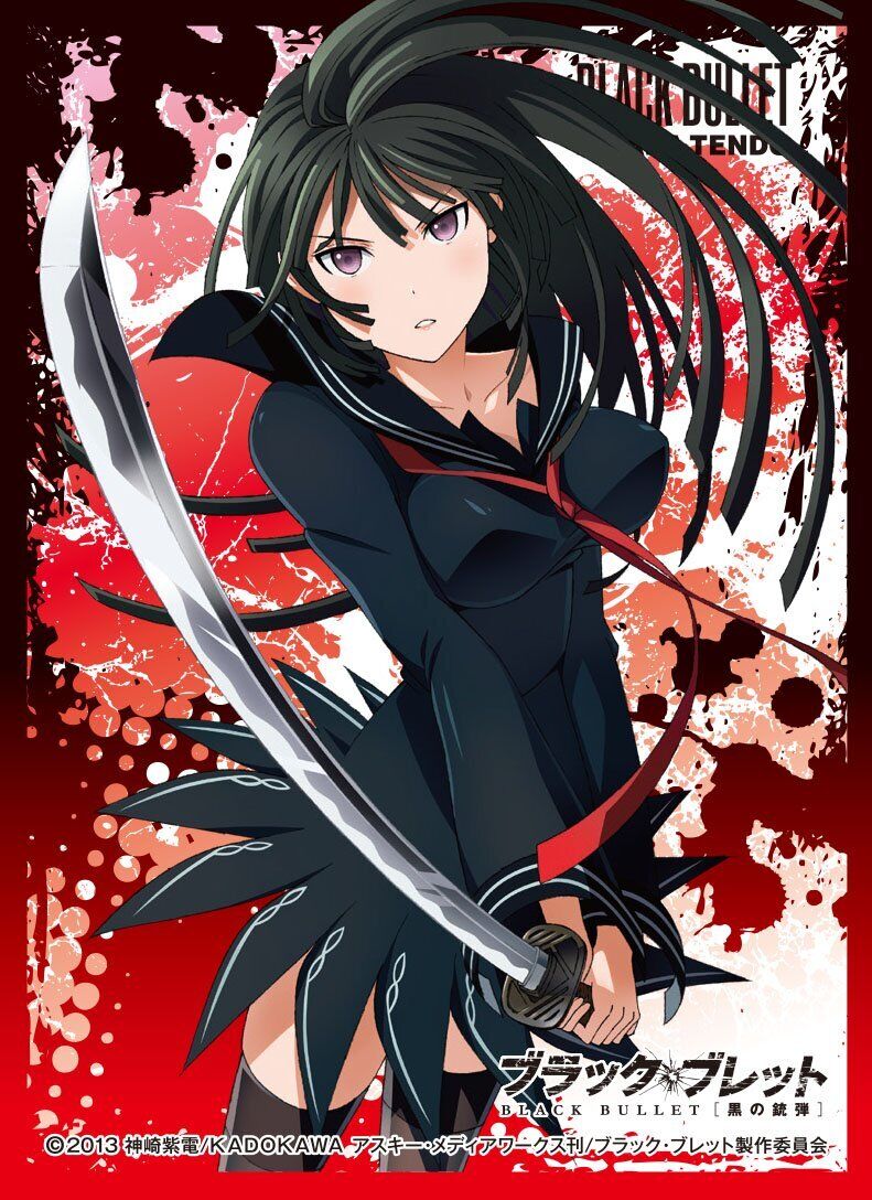 Katana, Kisara Tendo, Black Bullet, anime meninas, anime, espada