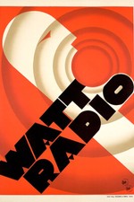 Poster Manifesto Locandina Pubblicitaria Stampa Vintage Liberty  Watt Radio