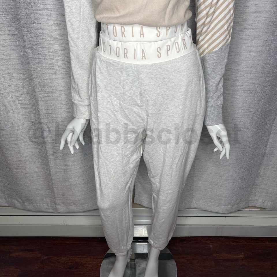 Victorias Secret Victoria Sport ColorBlock Cropped & Jogger SET eBay