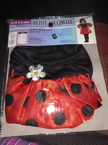 little ladybug infant 0-6 months costume cosplay dress up - Picture 3 of 4