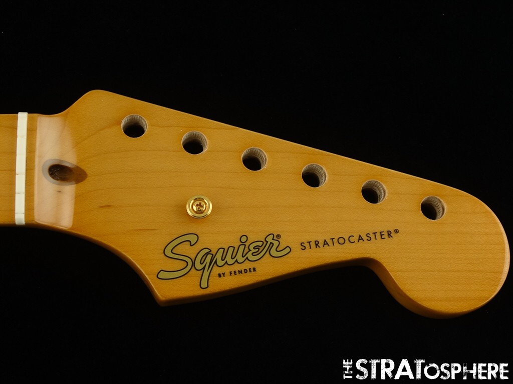 ギター fender squier strat neck Genuine Fender Squier STRAT NECK MAPLE FINGERBOARD Electric