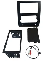 Car Radio Stereo Single Din Black Dash Kit Panel for 2008-2013 Nissan Titan 