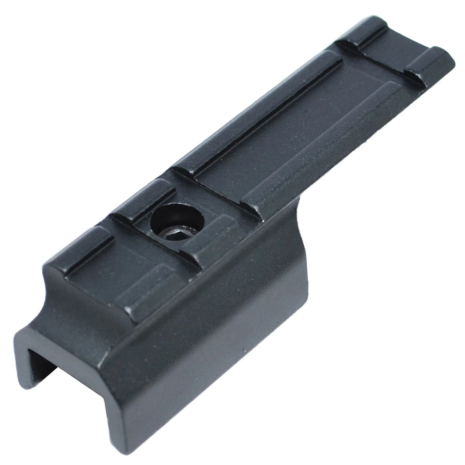 Riel de montaje de mira telescópica Weaver/Picatinny de aluminio 3 ranuras compatible con carabina M-1 Foto 4 de 4