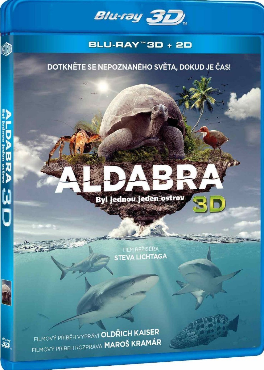 Aldabra -  Once Upon an Island Czech 3D Blu-ray (no English language)