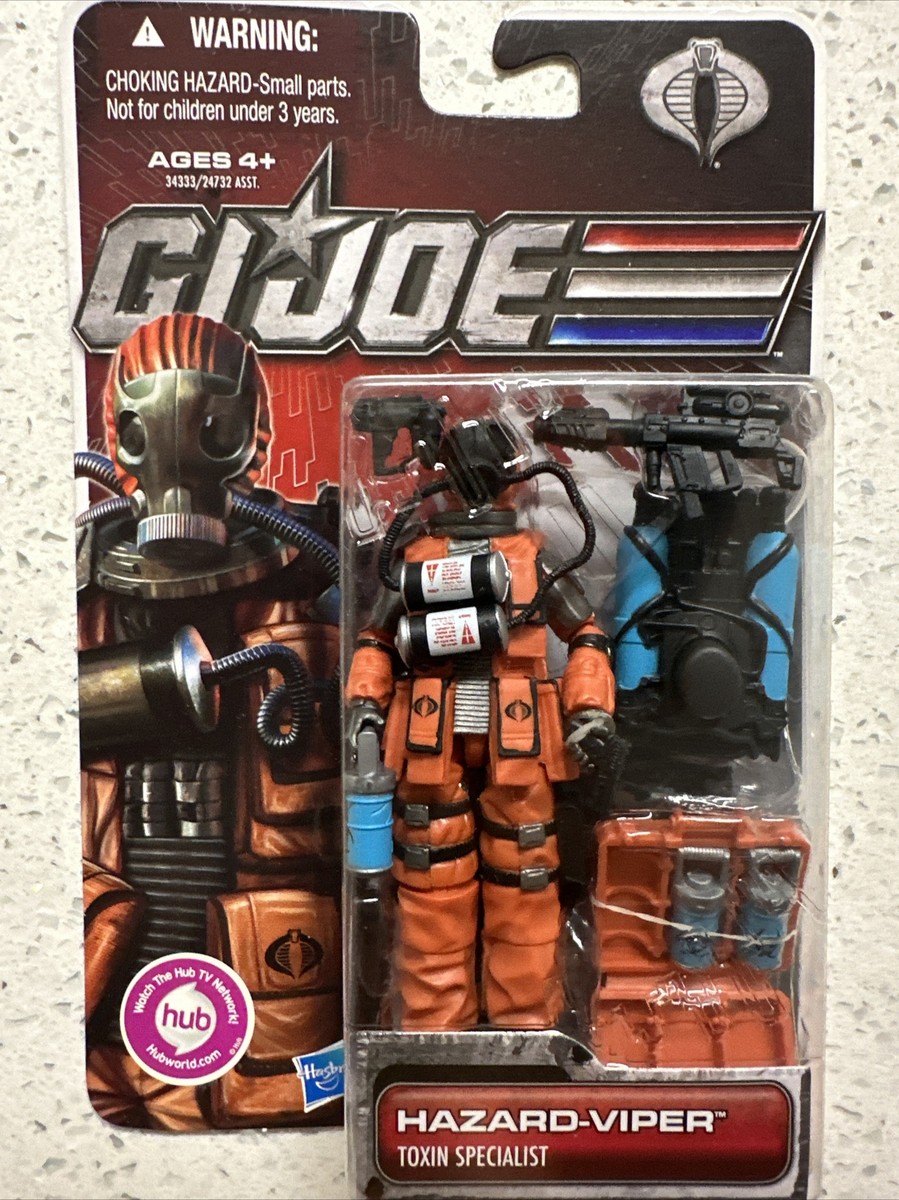 2011 G.I. Joe Hazard Viper Toxin Specialist 34333 New Sealed Rare