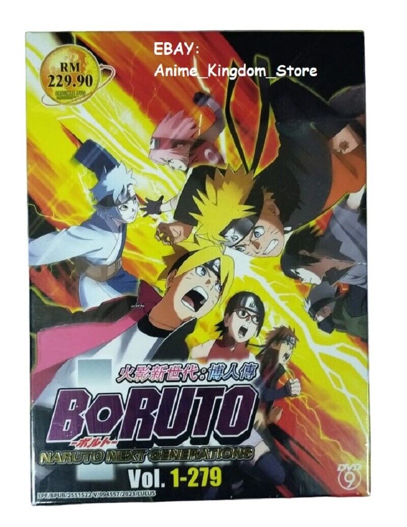 DVDS Naruto Clássico e Naruto Shippuden Completo + 118 Episódios de Boruto  + Filmes e Extras (OVAS)