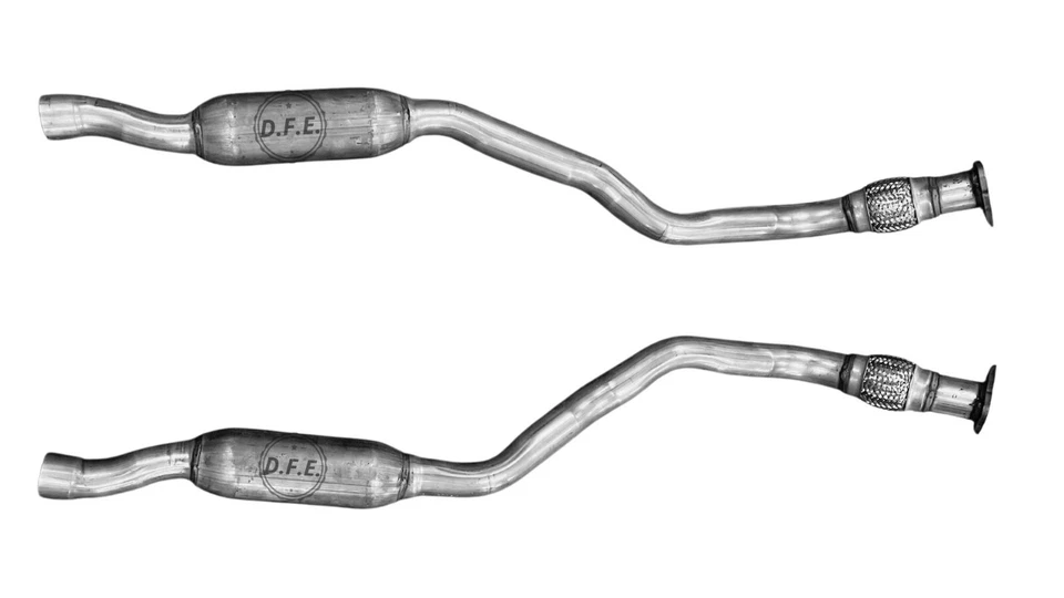 Exhaust Resonator and Flex set 2013 - 2017 Audi A6 Quattro Supercharged 3.0L - Изображение 2 из 4