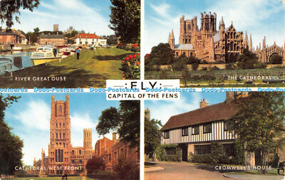 R527148 Ely Hauptstadt des Venns Die Kathedrale J Salmon Multi View