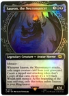 MTG Sauron, the Necromancer *SHOWCASE FOIL* The Lord of the Rings  0310 LP - NM