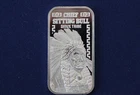 1975 The Silver Mint Chief Sitting Bull TSM-40 Silver Art Bar P0072