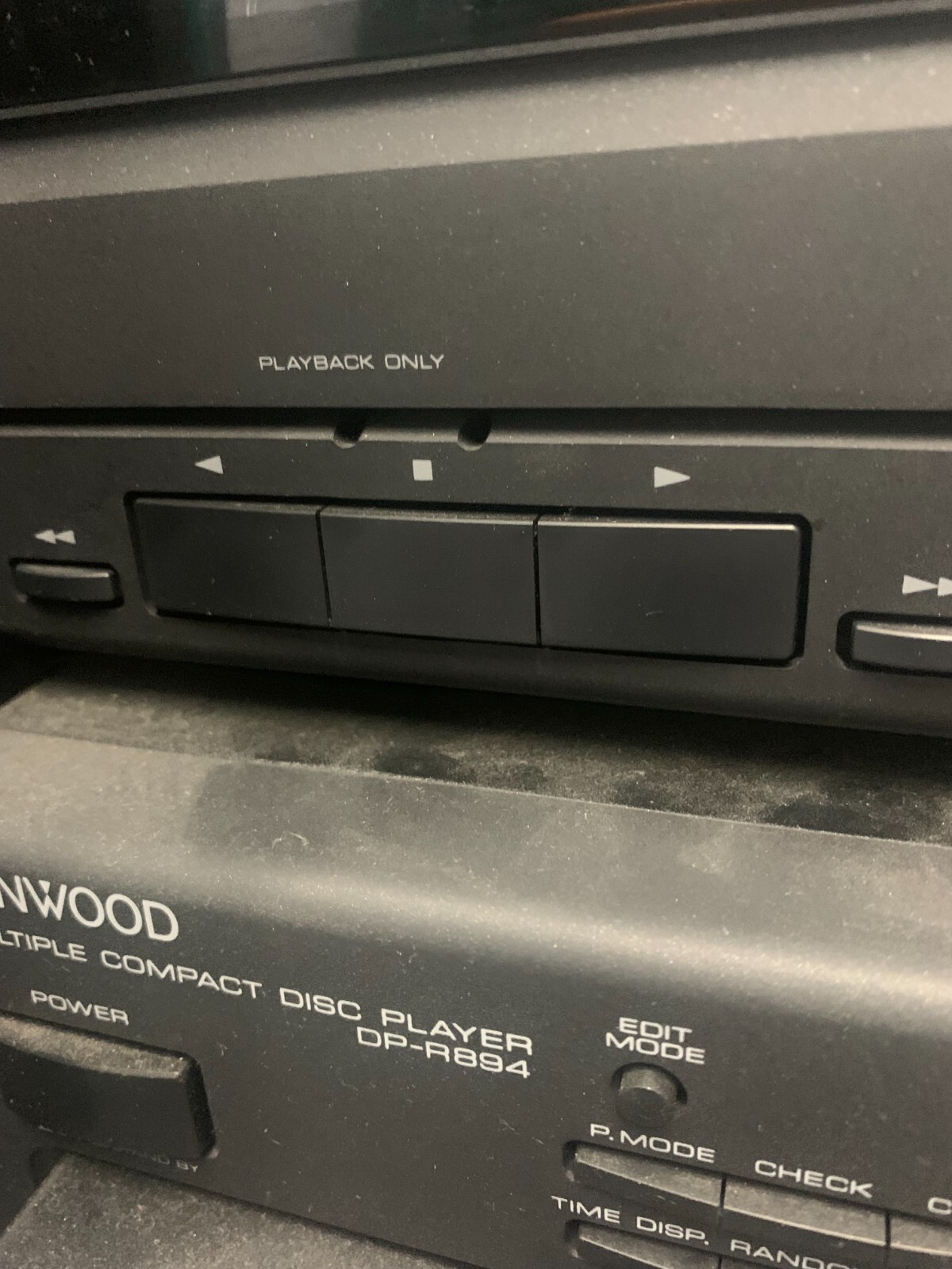 Vintage Kenwood Stereo System 4 Component + with Rack Stand (remote not