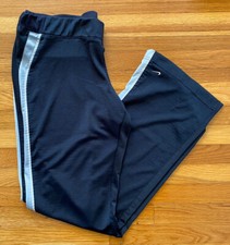 Vintage Nike Gray Tag Mini Swoosh Warm Up Pants XL Athletic Gym Track Basketball