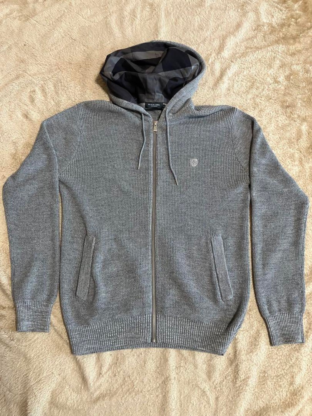 Black Label Crestbridge Hoodie Men's Fashion from Japan