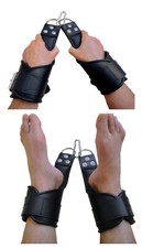 BDSM Leder Hand und Fuß Hängefesseln Hängefessel Handfesseln Fußfesseln Speziale