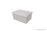 TiefküHldose 1,0 L - Kunststoff Sonja Plastic Gefrierdose Made In Germany