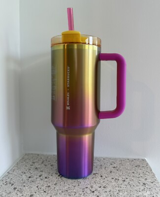 Starbucks X Stanley 2024 PVD Metallic Gold Gradient Quencher Starbucks X Stanley 2024 PVD Metallic Gold Gradient Quencher