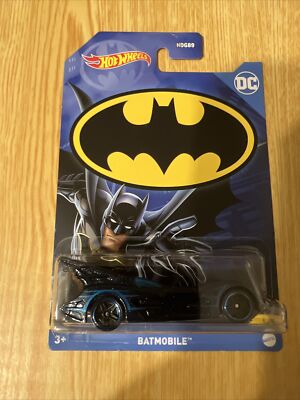 Hot Wheels Batman Batmobile 3/5 HDG89 Unopened Blue Car for sale
