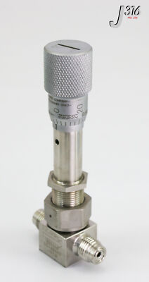 18068 NUPRO MICROMETER, SS METERING BELLOWS-SEALED VALVE, MVCR SS