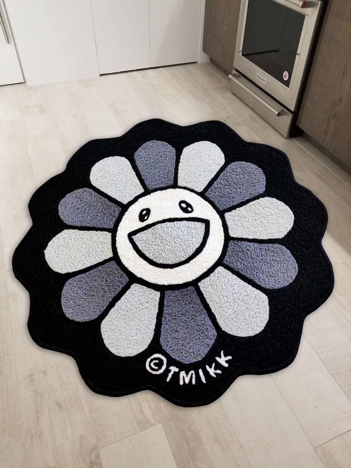 Takashi Murakami Flower Floor Mat Washable Area Runner Rugs Living Room  Carpet B