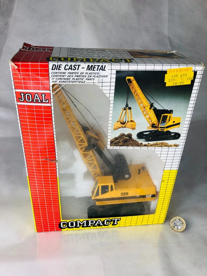 Elevador de grúa de coche de juguete en caja Joal Die Cast Metal ra Foto 2 de 4