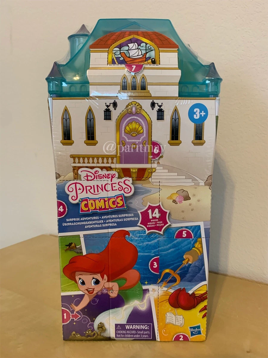 NUEVO Juego de 14 Piezas de C mics Sorpresa de Princesas Disney Ariel La Sirenita NUEVO EN CAJA