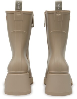 NIB CHLOE Betty Rain Boots 100% Authentic Emerald Green or