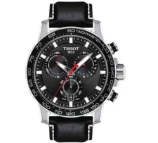 TISSOT Supersport Chrono T125.617.16.051.00 Quartz Black Dial Men's Watch 45.5mm
