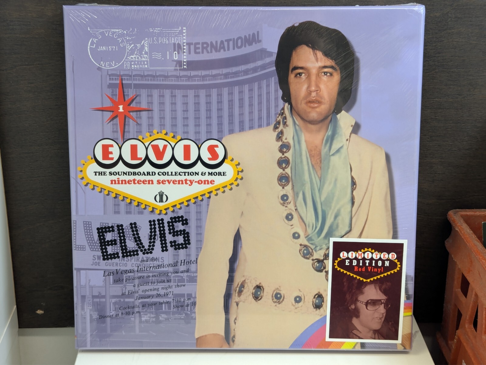 Elvis Presley - 1971 Soundboard Collection Vol 1 4LP + 3CD Boxset LTD Import NEW