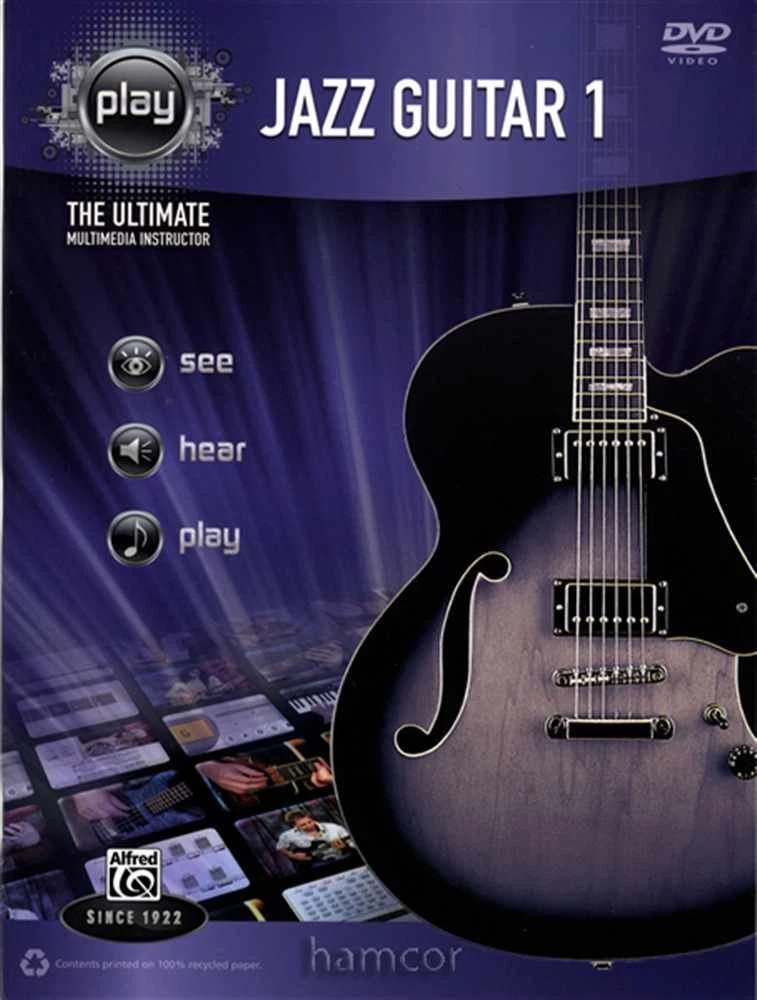 Learn to Play Jazz Guitar 1 The Ultimate Multimedia Instructor TAB Book DVD